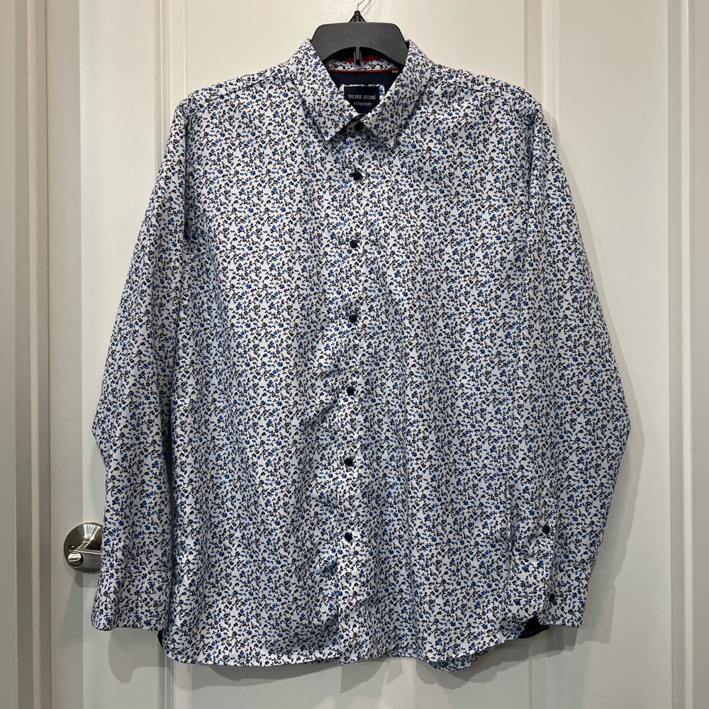 Silver Stone Collection Modern Fit Dress Shirt